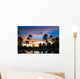 Caribbean Dream Vacation Palms Wall Decal