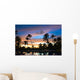 Caribbean Dream Vacation Palms Wall Decal