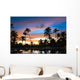 Caribbean Dream Vacation Palms Wall Decal