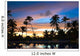 Caribbean Dream Vacation Palms Wall Decal