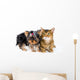 Puppy and Cat Studio Wall Decal Design 1