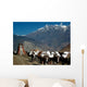 Donkey Caravan Wall Decal