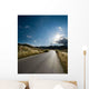 Asphalt Country Road Backlit Wall Decal