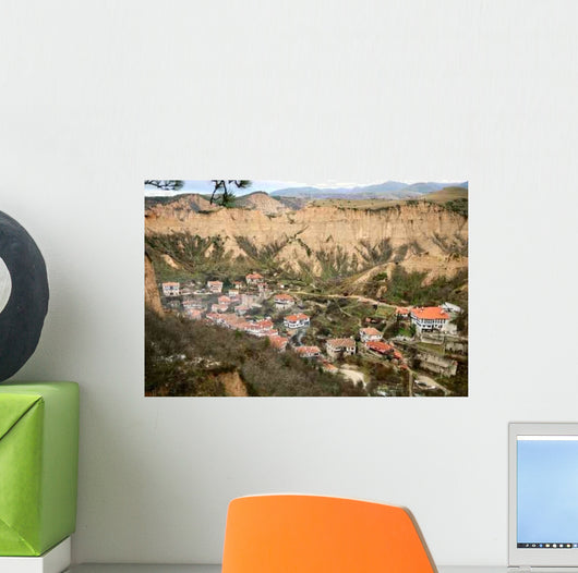 Old Bulgarian Town Melnik Wall Decal