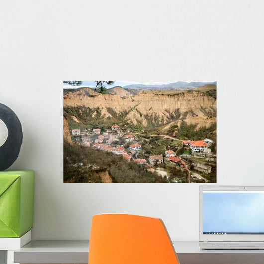 Old Bulgarian Town Melnik Wall Decal