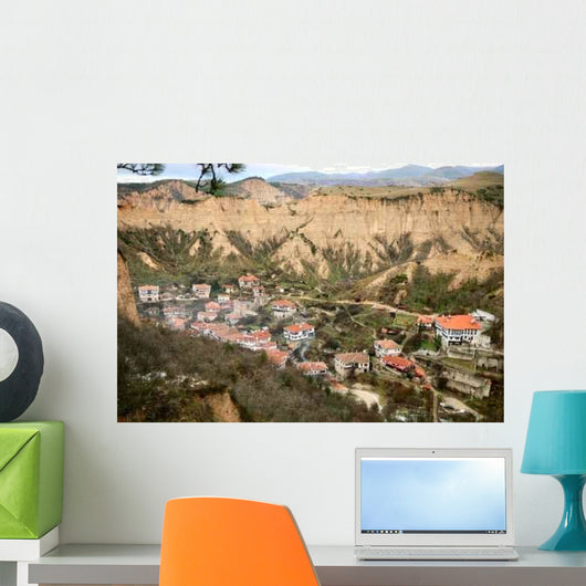 Old Bulgarian Town Melnik Wall Decal