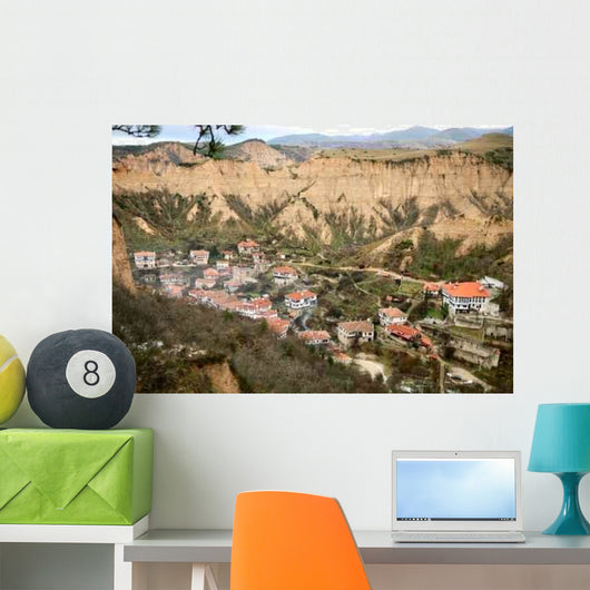 Old Bulgarian Town Melnik Wall Decal