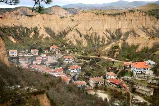 Old Bulgarian Town Melnik Wall Decal
