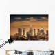 Downtown Los Angeles Skyline Wall Decal
