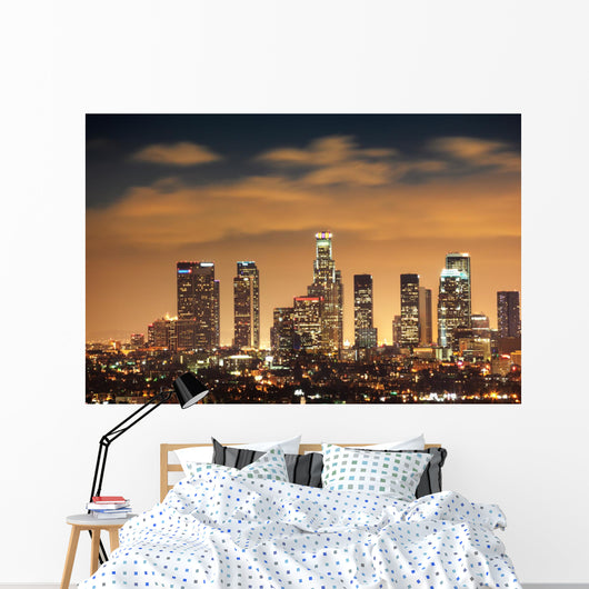 Downtown Los Angeles Skyline Wall Decal