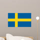 Schweden Sweden Fahne Flag Wall Decal