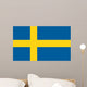 Schweden Sweden Fahne Flag Wall Decal
