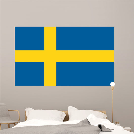 Schweden Sweden Fahne Flag Wall Decal