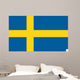 Schweden Sweden Fahne Flag Wall Decal