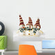 Jolly Little Snowmen Wall Decal