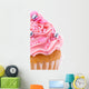 Pink Cupcake Wall Decal Design 2