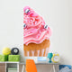 Pink Cupcake Wall Decal Design 2