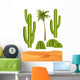 Cactus Set Wall Decal