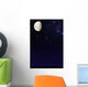 Moon Night Sky Wall Decal
