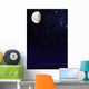 Moon Night Sky Wall Decal