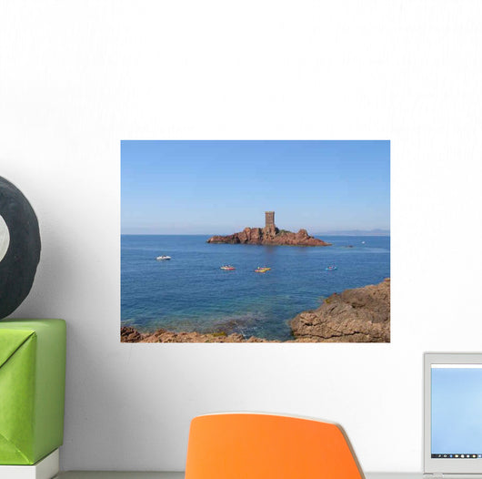 Island Golden Esterel Wall Decal
