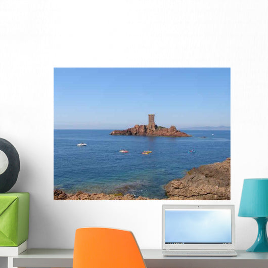 Island Golden Esterel Wall Decal