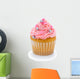 Pink Cupcake Wall Decal Design 1
