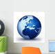World Globe Wall Decal