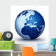 World Globe Wall Decal
