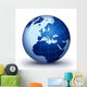 World Globe Wall Decal