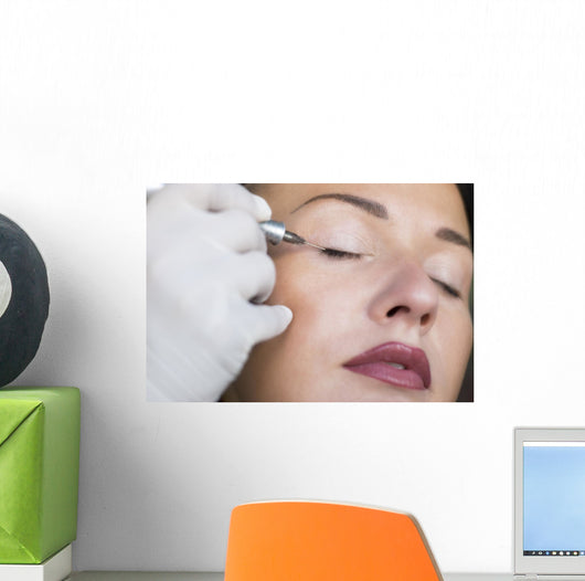 Permanent Make-up Tattoo Wall Decal