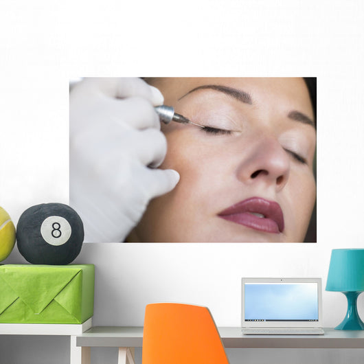 Permanent Make-up Tattoo Wall Decal