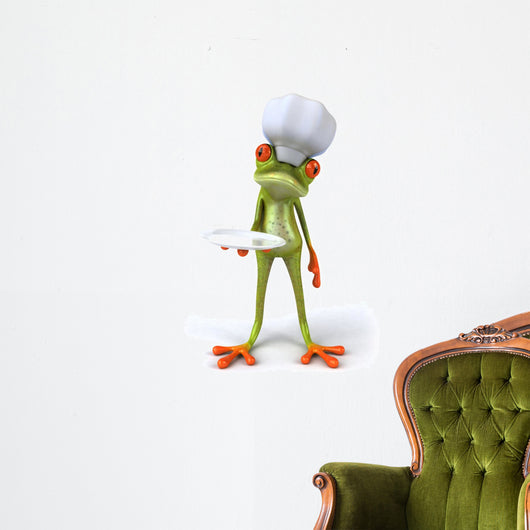 Frog Chef Wall Decal