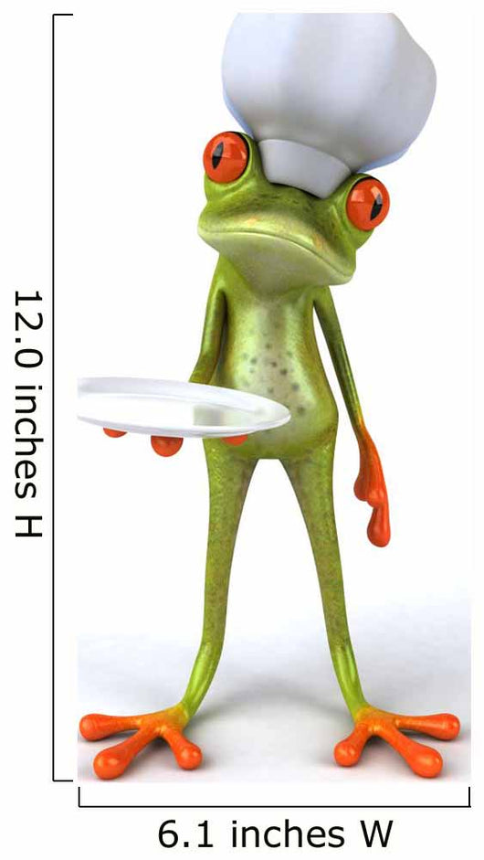 Frog Chef Wall Decal