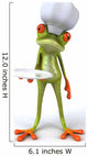 Frog Chef Wall Decal
