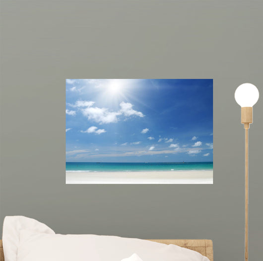 Beach Scene Wall Decal