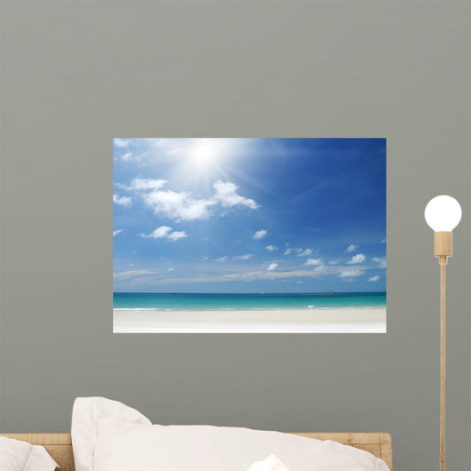 Beach Scene Wall Decal