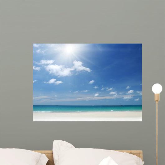 Beach Scene Wall Decal