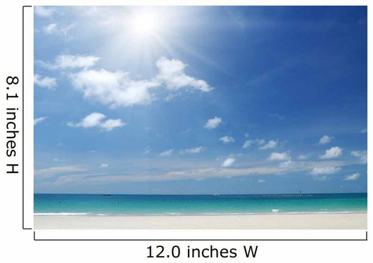 Beach Scene Wall Decal