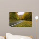 Beautiful Curved Autumn Road Wall Decal