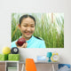 Healthy Girl Wall Decal