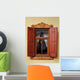 Stylish Window with Shutters Wall Decal
