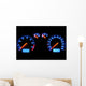 Glowing Dashboard Wall Decal