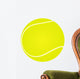 Tennis Ball Vector Wall Decal