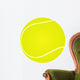 Tennis Ball Vector Wall Decal