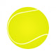 Tennis Ball Vector Wall Decal