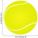 Tennis Ball Vector Wall Decal