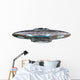 Vintage Ugo Alien Spaceship Wall Decal