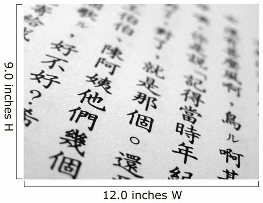 Mandarin Chinese Wall Decal