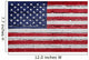 Flag USA Painted onto Wall Decal